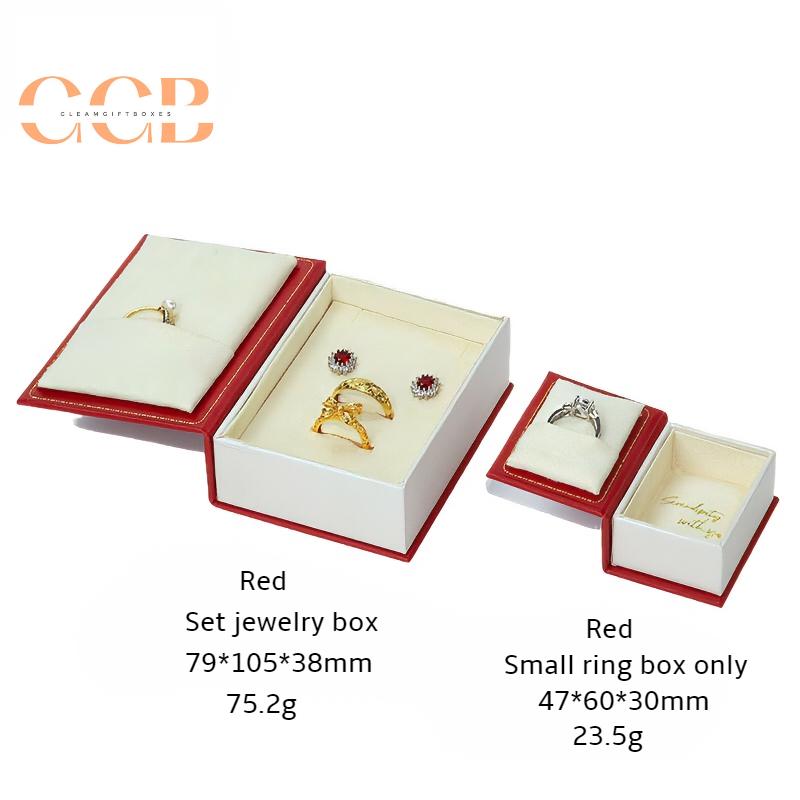 Book Ring Box for Jewelry Business