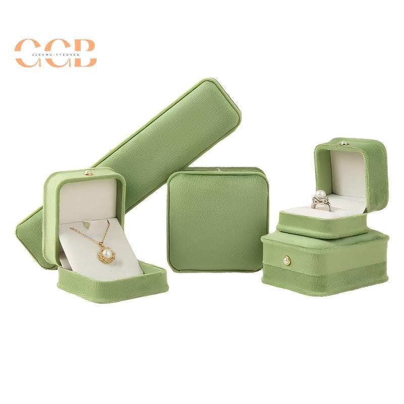 Soft Velvet Jewelry Set Box