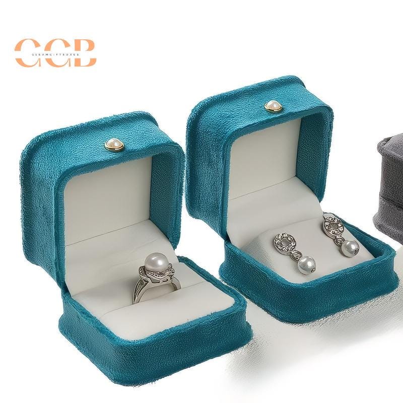 Soft Velvet Jewelry Set Box