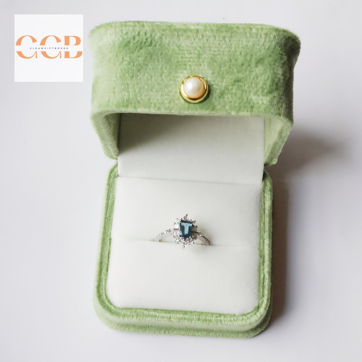 Soft Velvet Jewelry Set Box