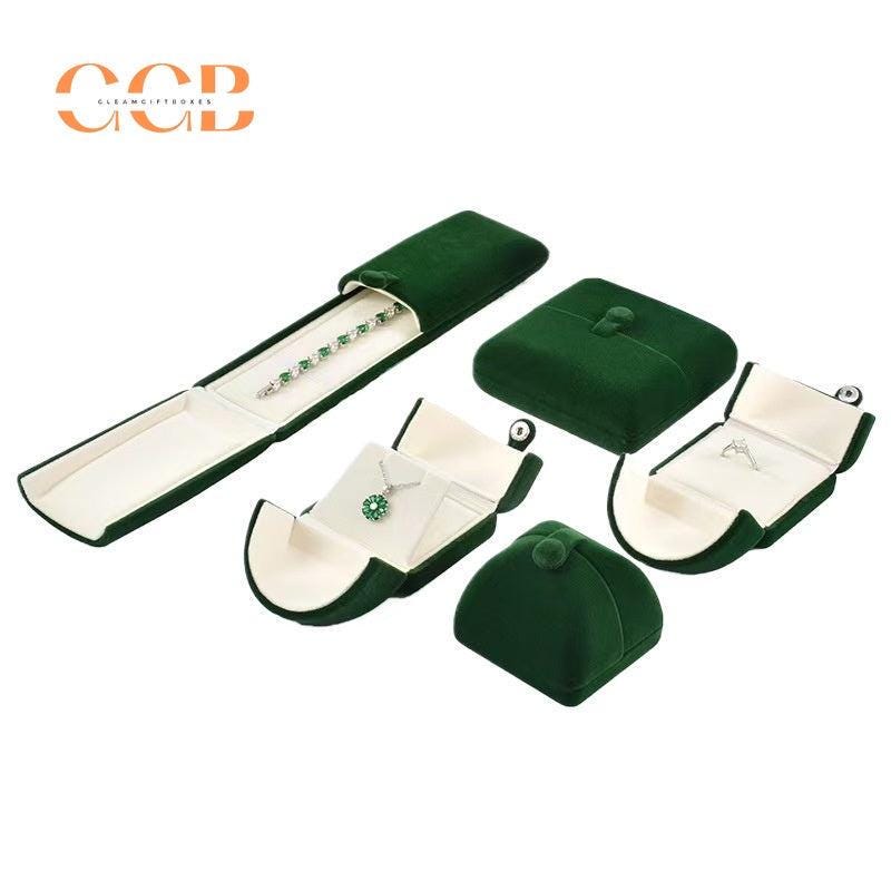 Velvet ring jewelry box