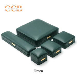 Customised premium luxury coffee leather jewelry box
