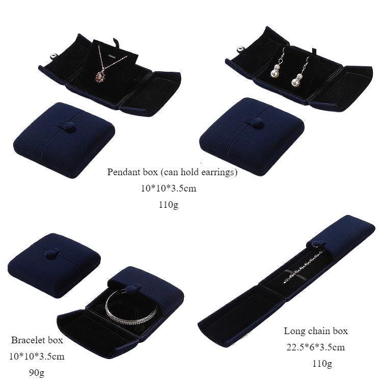 Velvet ring jewelry box