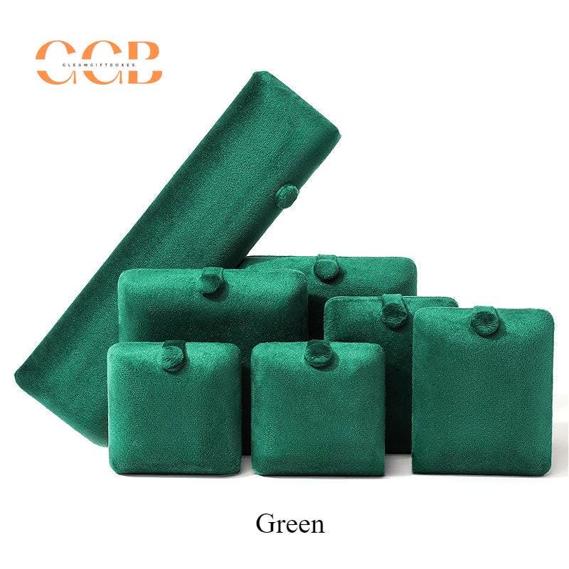 Velvet snap jewelry gift box