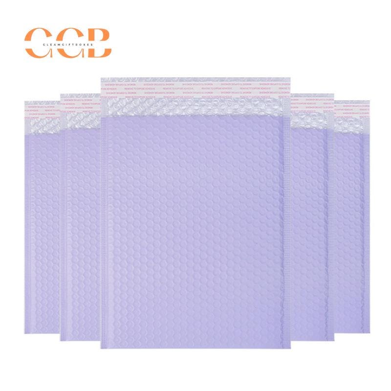 10pcs Purple Padded Bubble Envelopes for Jewelry Packaging Wholesale