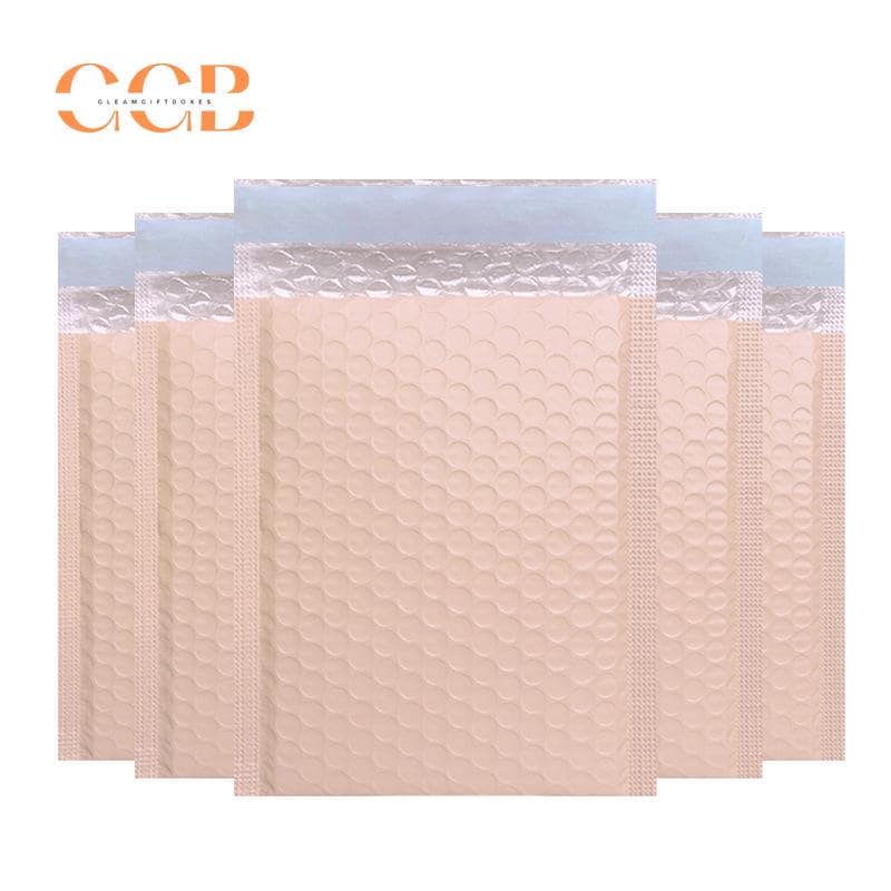 10pcs Cream Padded Bubble Envelopes for Jewelry Packaging Wholesale