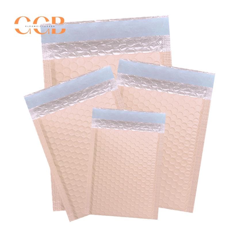 10pcs Cream Padded Bubble Envelopes for Jewelry Packaging Wholesale
