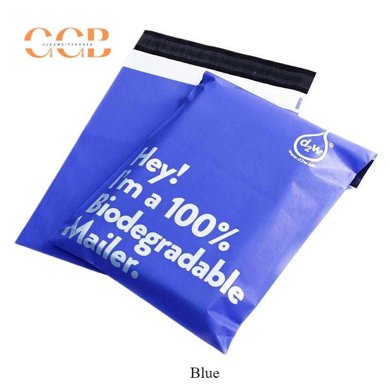 100pcs Biodegradable Courier Bags
