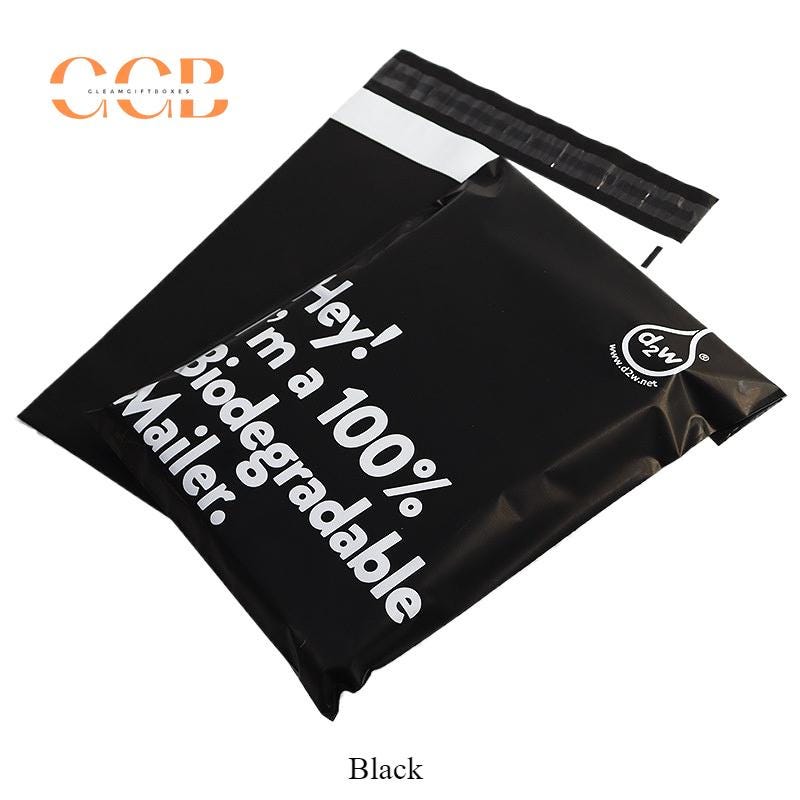 100pcs Biodegradable Courier Bags