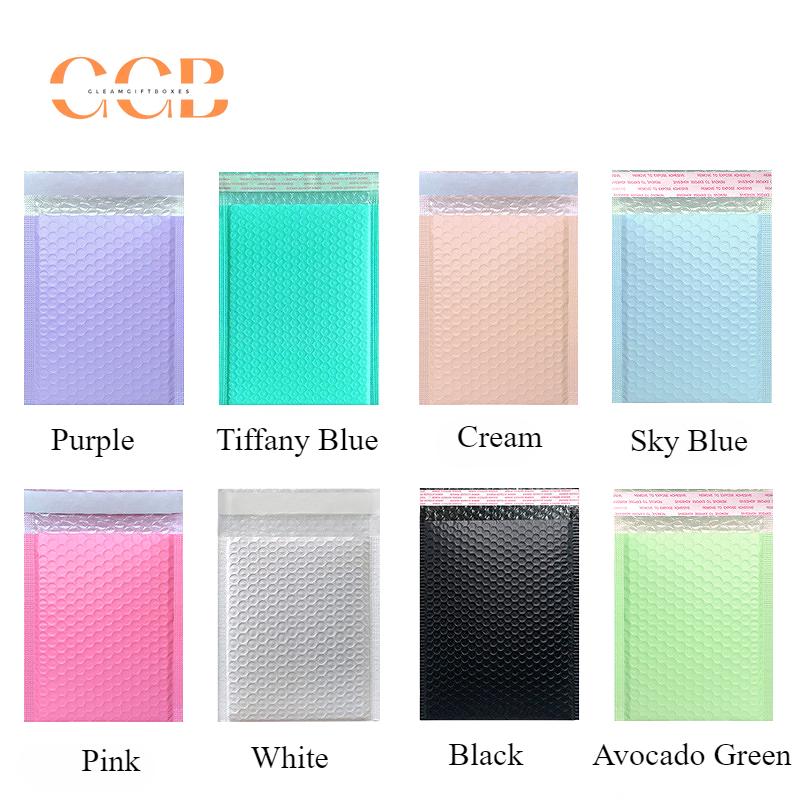 10pcs Purple Padded Bubble Envelopes for Jewelry Packaging Wholesale