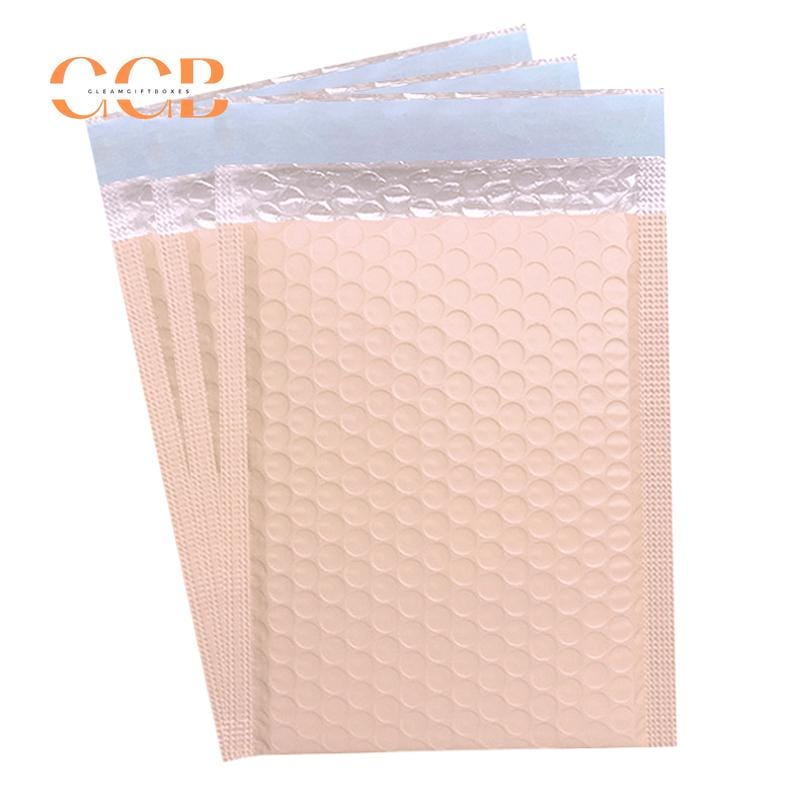 10pcs Cream Padded Bubble Envelopes for Jewelry Packaging Wholesale