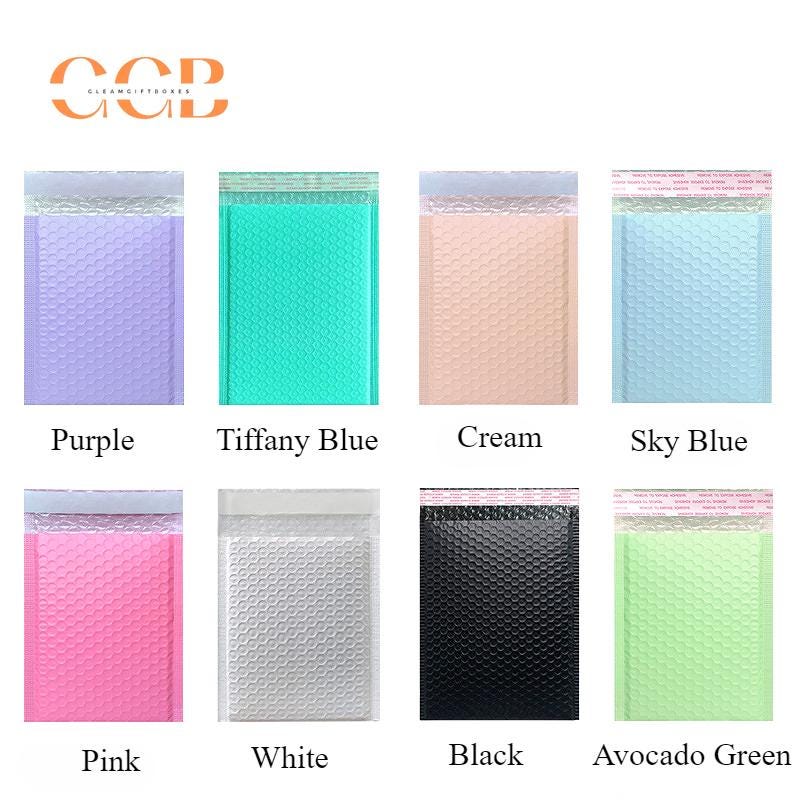 10pcs Cream Padded Bubble Envelopes for Jewelry Packaging Wholesale