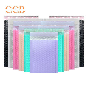 10pcs Sky Blue Padded Bubble Envelopes