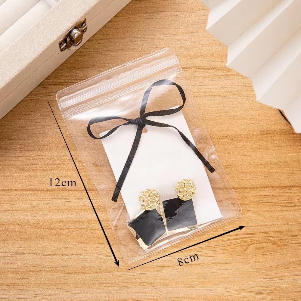 100pcs Cotton Canvas Jewelry Display Cards