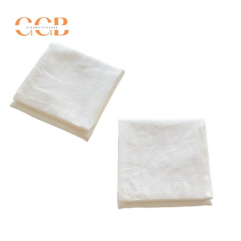 10pcs Cotton Canvas Jewelry Pouch