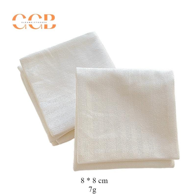 10pcs Cotton Canvas Jewelry Pouch