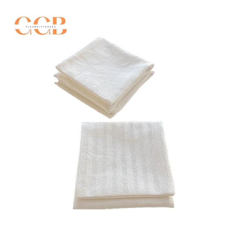 10pcs Cotton Canvas Jewelry Pouch