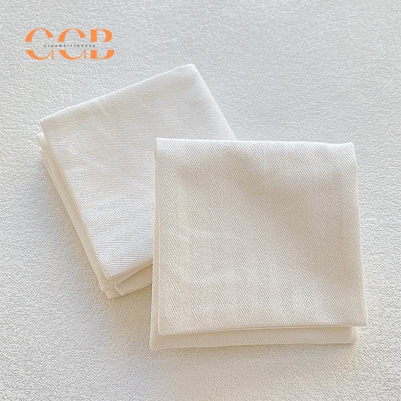 10pcs Cotton Canvas Jewelry Pouch