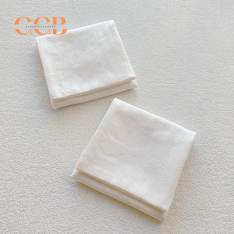 10pcs Cotton Canvas Jewelry Pouch