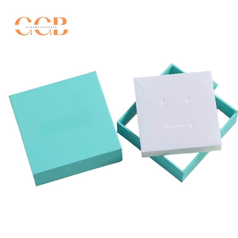 50 pcs Blue Custom Jewelry Drawer Boxes