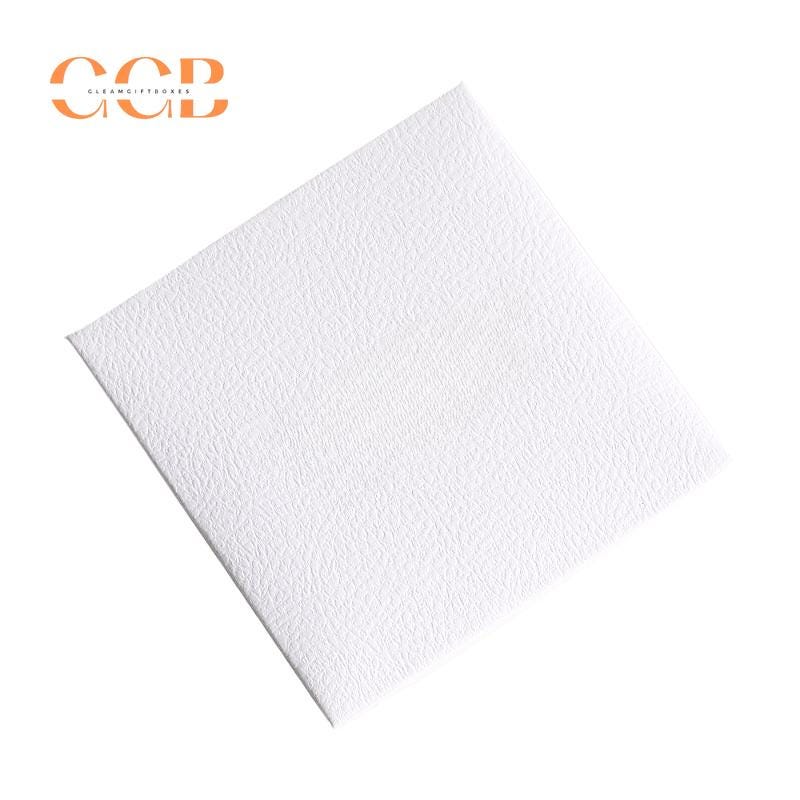 50pcs White Velvet Jewelry Cleaning Cloth