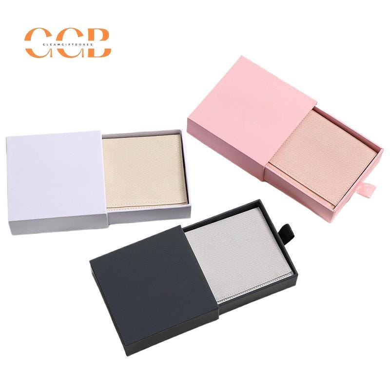 50Pcs Pink Custom Jewelry Drawer Boxes