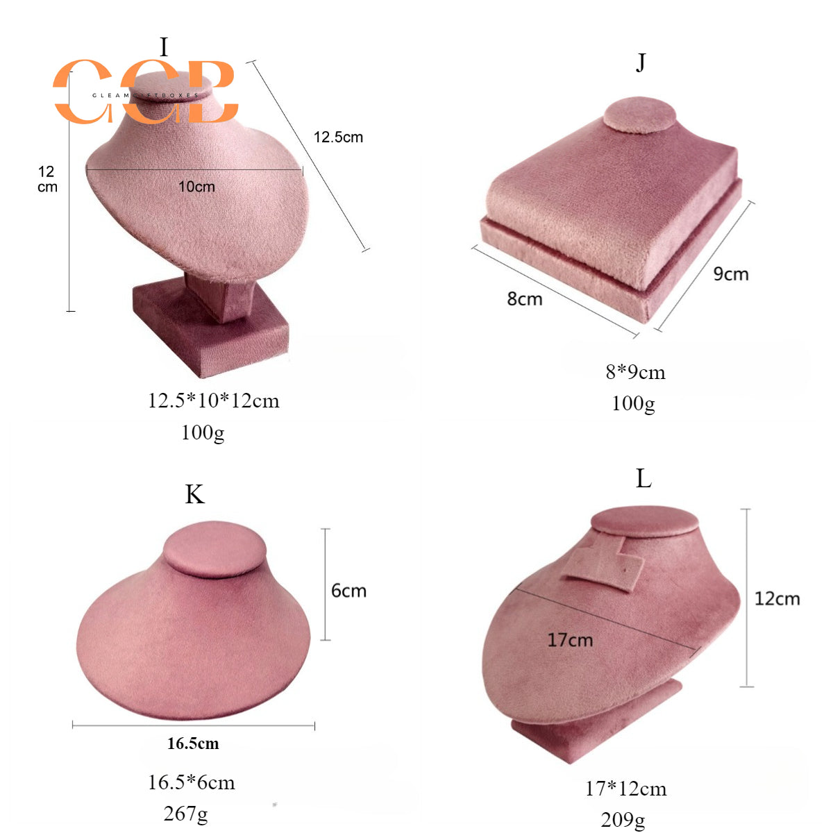 Luxury Pink Velvet Jewelry Display Set, Elegant Neck Model and Ring Holder Stand, Bracelet Display for Showcase, Gift for Jewelry Lovers