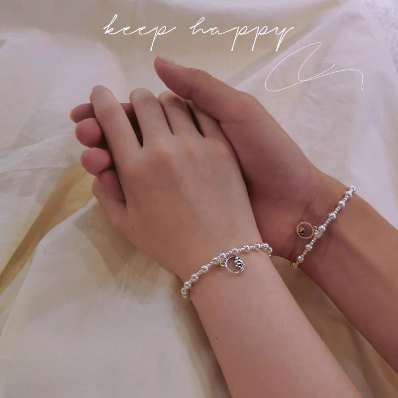 2-5mm Wholesale S925 Sterling Silver Beads by Gram, Pearlescent Round Beads