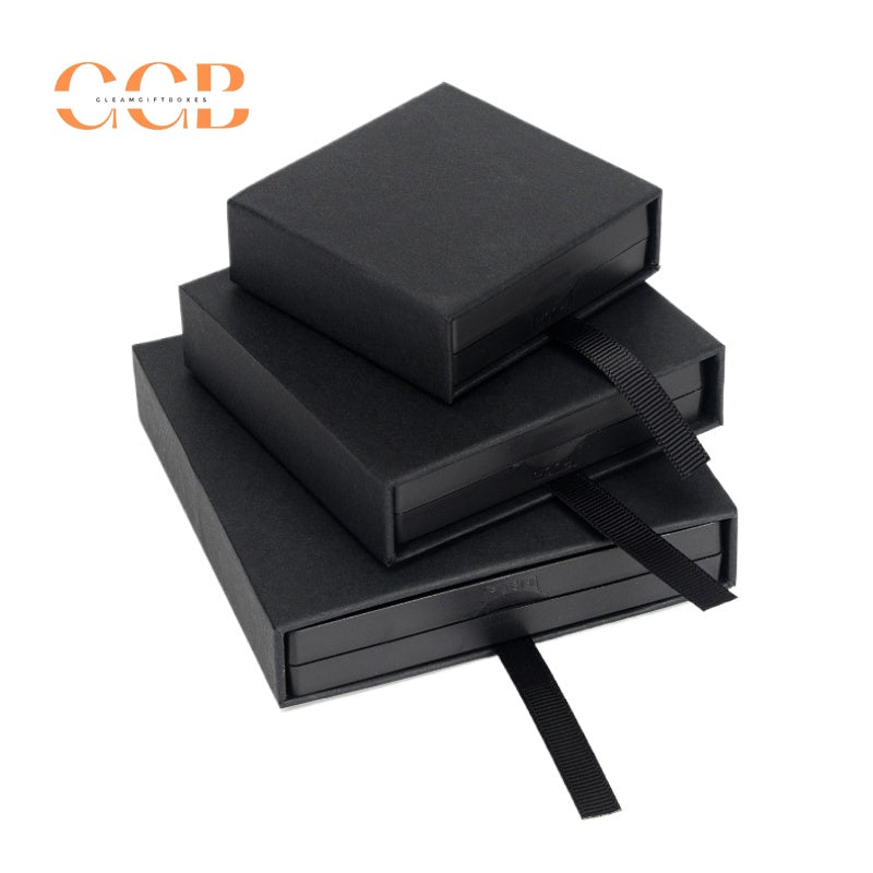 10pcs clear film floating display box dustproof jewelry organizer creative plastic gift packaging case for necklace ring earring bracelet