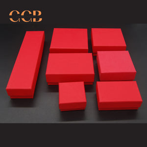 10pcs Multi-Size, Multi-Color Kraft Paper Jewelry Boxes Rosary Boxes  Bracelet Boxes Pendant Boxes