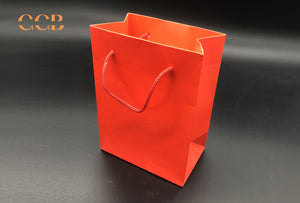 20pc Bulk Wholesale Paper Gift Bags | Custom Logo Jewelry Handbag Tote | Retail Packaging Supplier