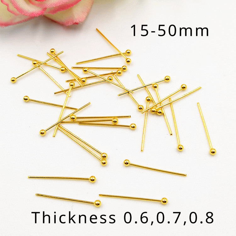 Stainless steel ball head pins 15-50mm