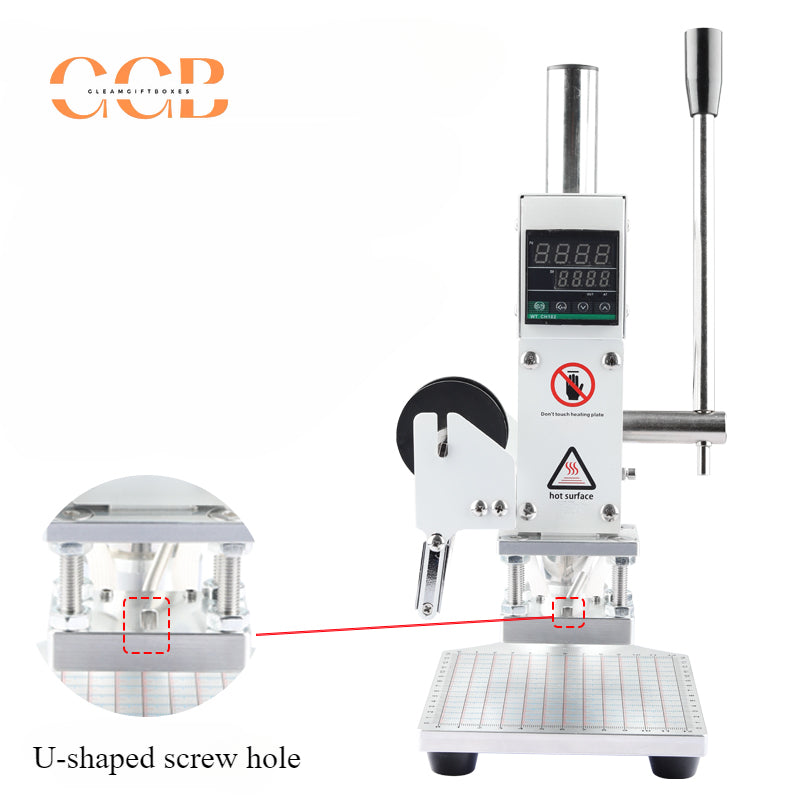 Desktop manual hot stamping machine