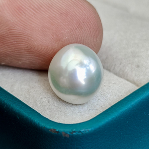 5A 10-14mm Australian White South Sea Drop Pearl, Silky Texture Strong Luster Teardrop Natural Pearl Bead for Pendant Earring Wholesale