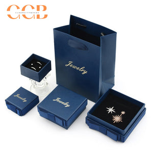 10pcs pink blue green gray jewelry box set, luxury jewelry gift packaging for rings earrings bracelets, multi color jewelry boxes