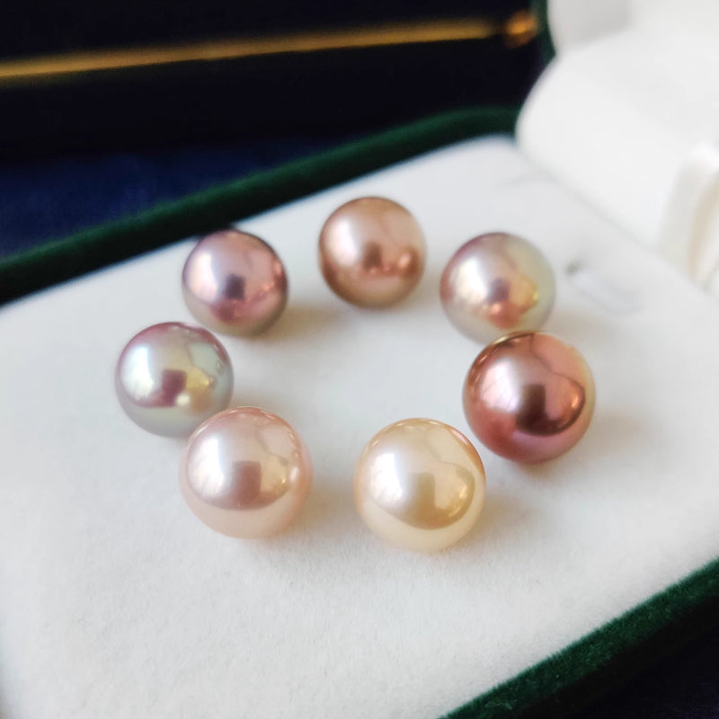 4A One Piece Natural Edison Freshwater Purple Pearls