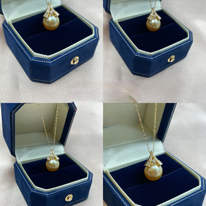 3A Baroque South Sea Gold Pearl 9–14mm Loose Single Bead