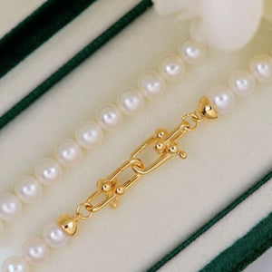 S925 Sterling Silver Horseshoe Clasp for Necklace Bracelet
