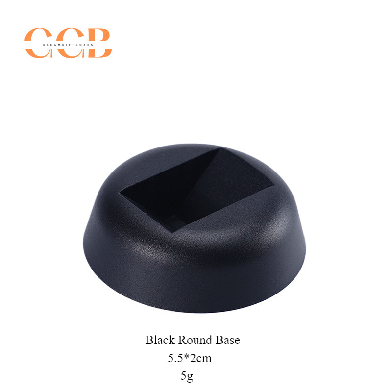 20pcs Floating Jewelry Display Frame with Stand, Transparent Box