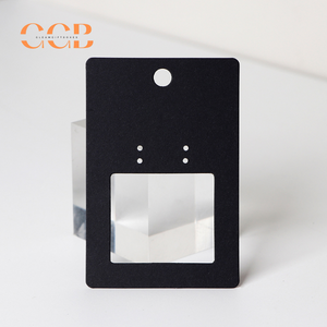 50pcs 6x9cm hollow design earring display cards with hanging hole double stud dangle set jewelry packaging card for retail and wholesale