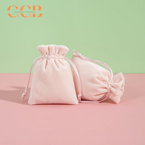 20pcs velvet jewelry pouch set, soft drawstring bags for rings earrings bracelets necklaces, luxury velvet jewelry packaging bags