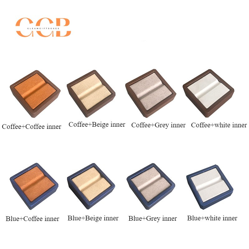 Premium PU Leather Gemstone Tray for Jewelry Making and Wholesale Display
