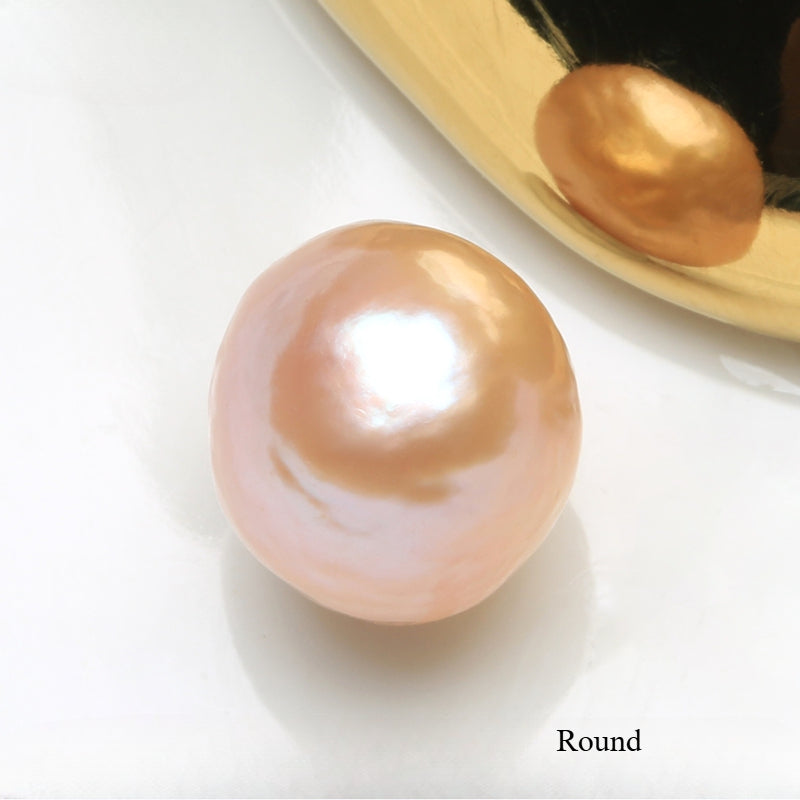 5A 8mm Lavender Pink Baroque Freshwater Pearl, Irregular Loose Bead
