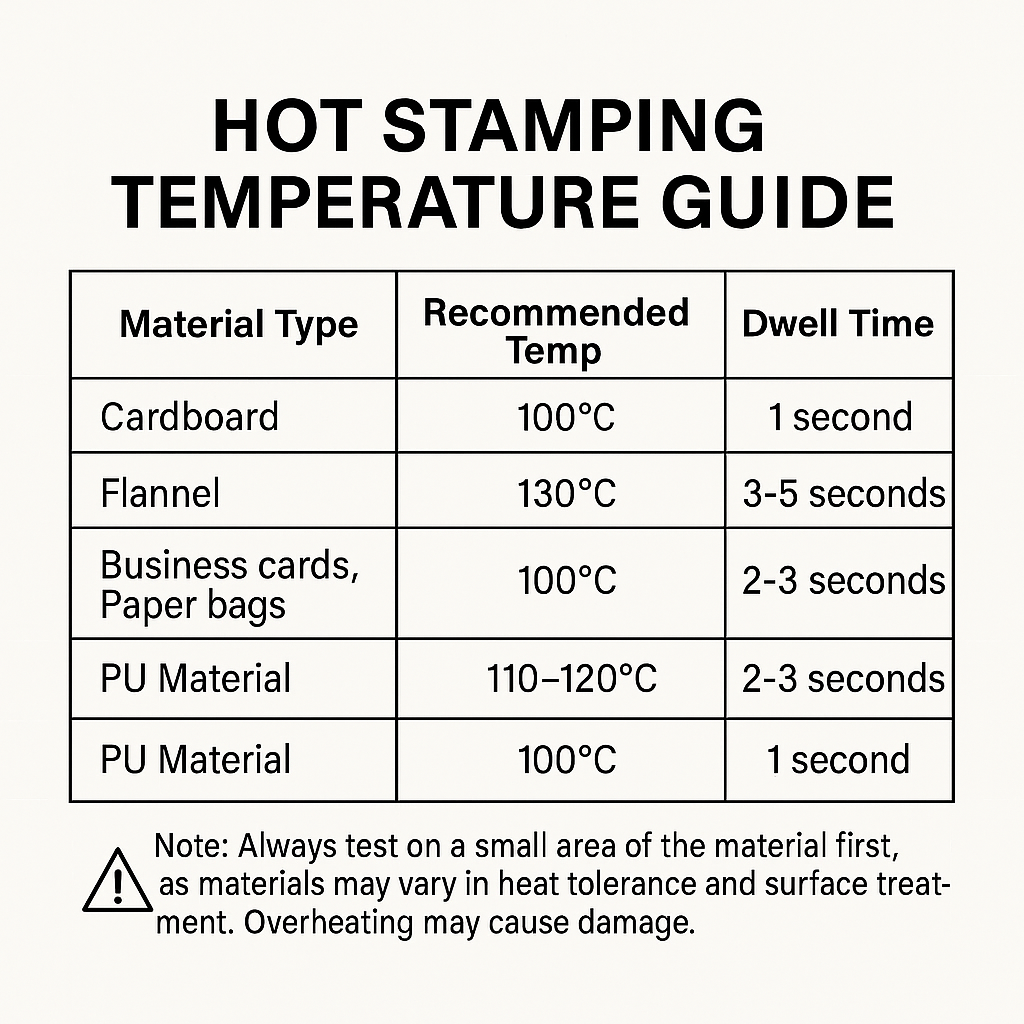 Desktop manual hot stamping machine