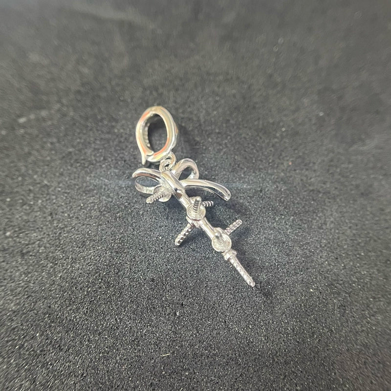 S925 sterling silver grape pendant setting