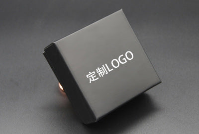 10pc Square Matte Jewelry Box 7.5×7.5×3.5 cm (2.9"x2.9"x1.3") | Custom Logo Necklace Bracelet Packaging