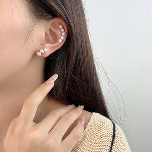 balance beam non-pierced earrings settings