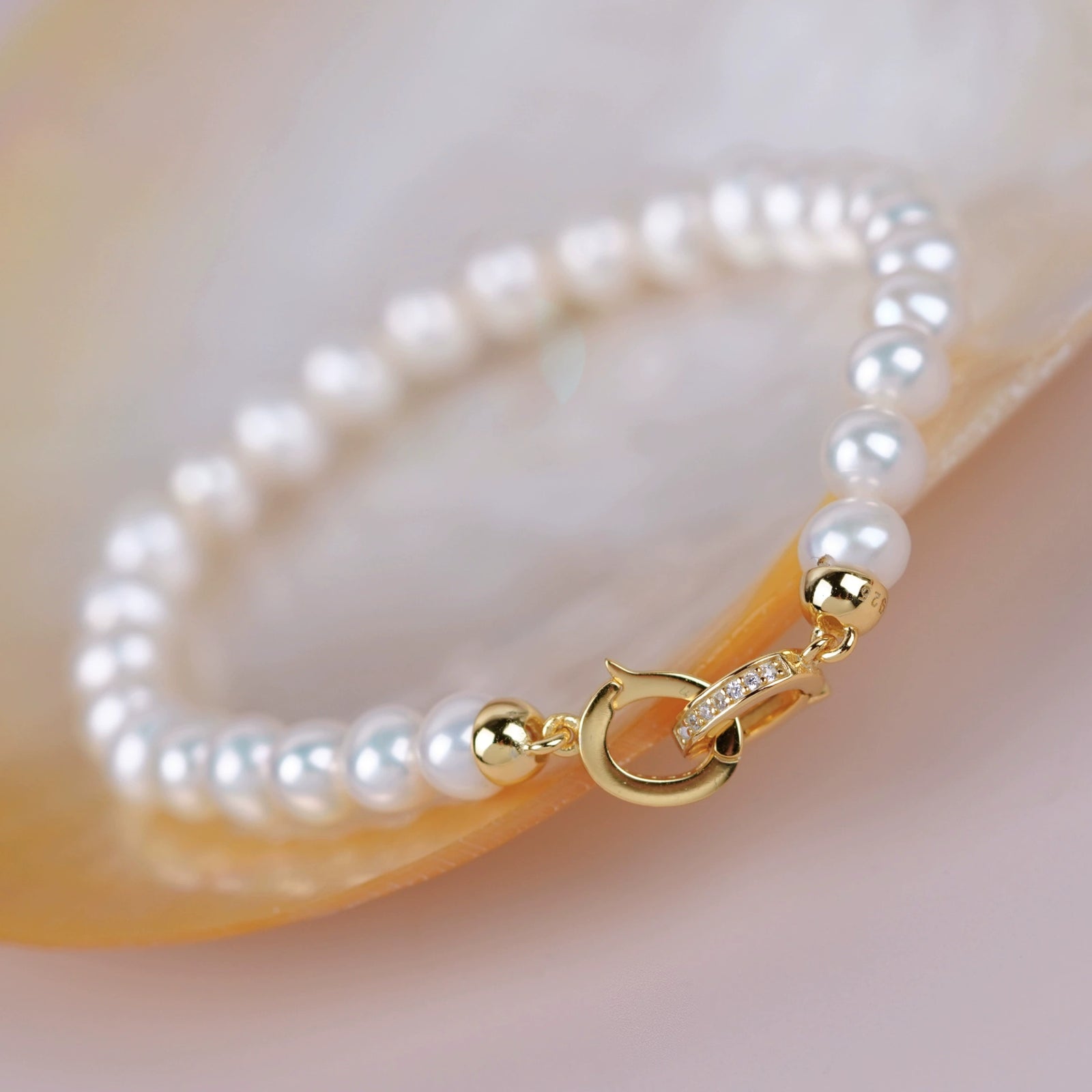 S925 Sterling Silver Double Circle Clasp for Jewelry Making