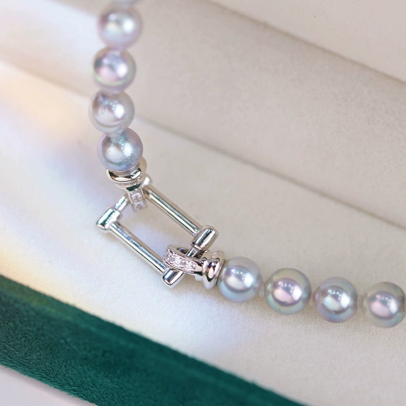 S925 Sterling Silver Geometric Square Clasp for Jewelry Making