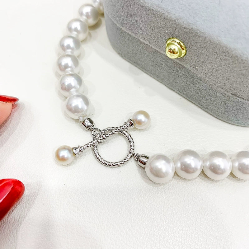 S925 Sterling Silver Balance Wood Clasp for Necklace Bracelet